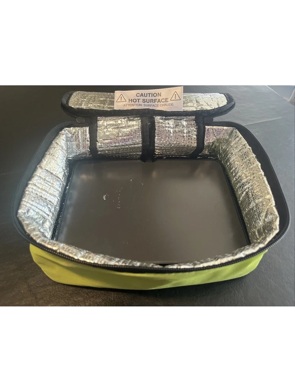 Hot Logic Mini Portable Oven Food Warmer Electric Lunch Box - Rare Bright Yellow